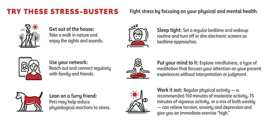 Ways to beat stress this month and everyday
